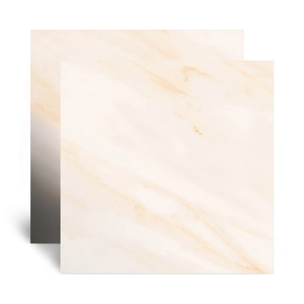 Piso Marmorizado Brilhante Ipanema Bege Tipo A 46x46cm